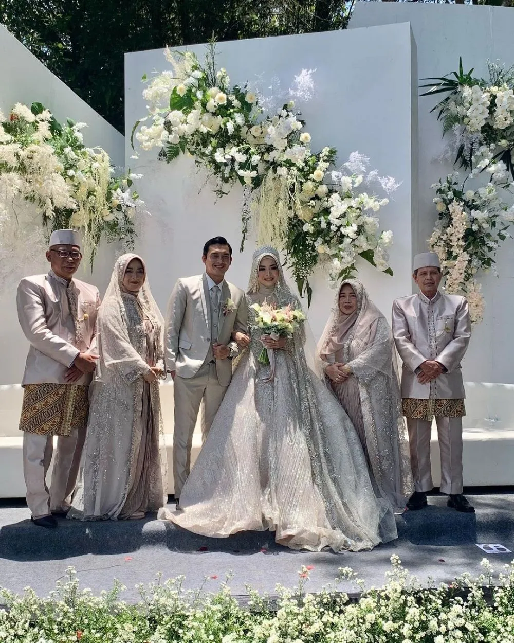 momen resepsi ikbal fauzi ikatan cinta © Instagram