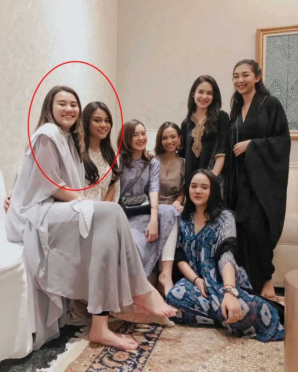 Potret kompak Aurel Hermansyah dan Aaliyah Massaid © Instagram