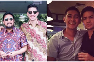 10 Potret keakraban Andrew White dan Kenang Mirdad, ipar goals banget