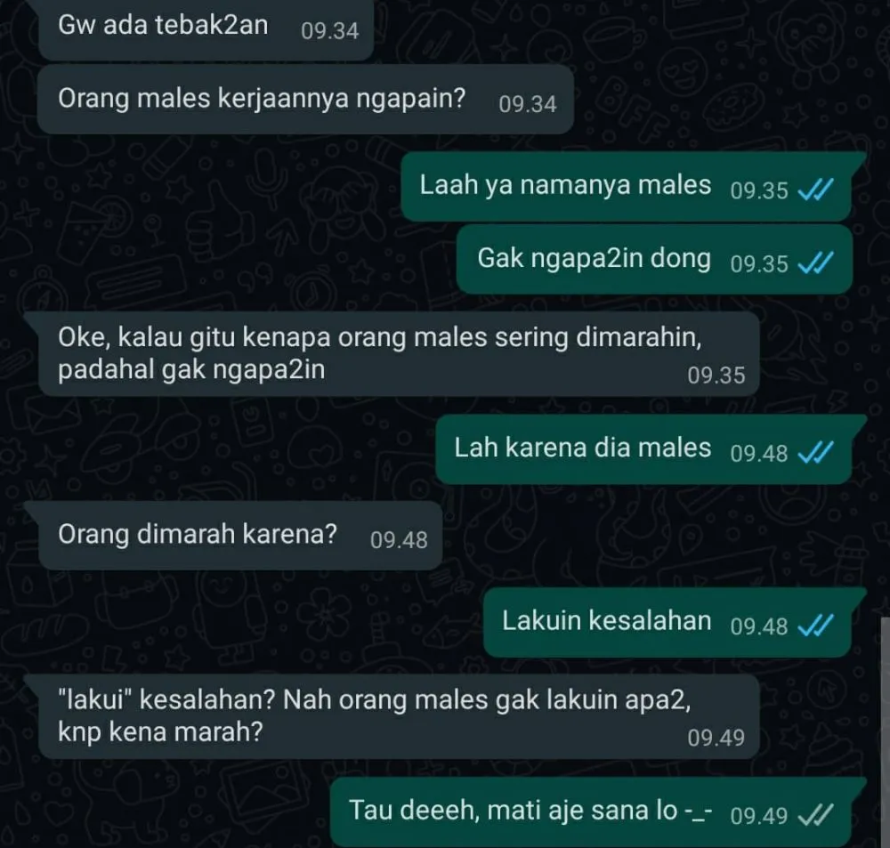chat tebak-tebakan nyeleneh Berbagai sumber chat tebak-tebakan nyeleneh Berbagai sumber
