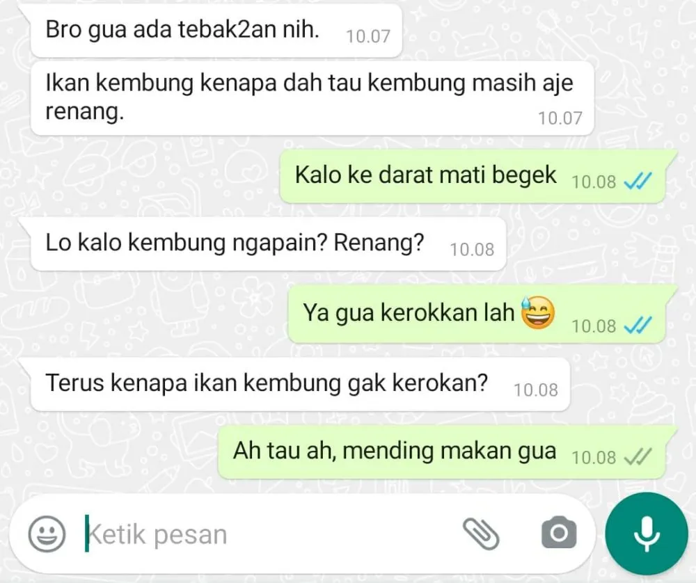 chat tebak-tebakan nyeleneh Berbagai sumber chat tebak-tebakan nyeleneh Berbagai sumber