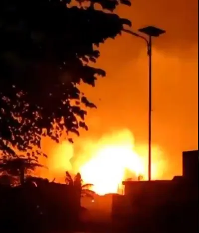 Fakta kebakaran kilang minyak Balongan © Istimewa Fakta kebakaran kilang minyak Balongan © Istimewa