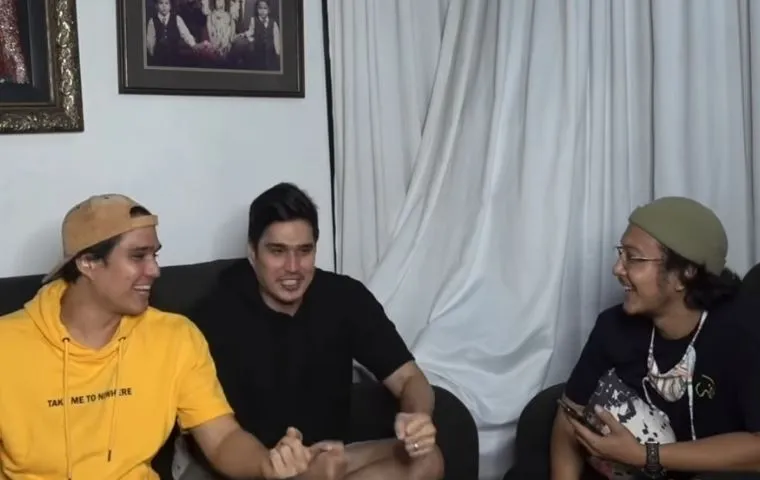 Dimas bareng Marcel dan Mischa © YouTube