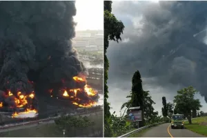 Kilang minyak Balongan Indramayu terbakar, ini 5 pernyataan Pertamina
