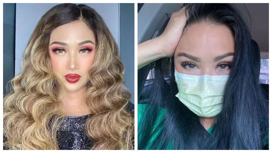 pesona seleb tanpa wig © 2021 brilio.net