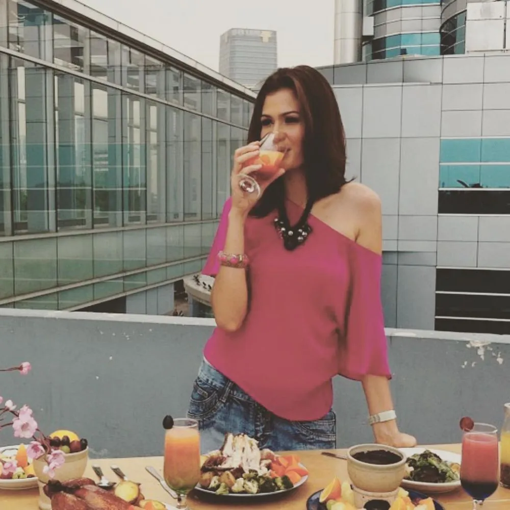 transformasi Rima Melati Adams © Instagram transformasi Rima Melati Adams © Instagram