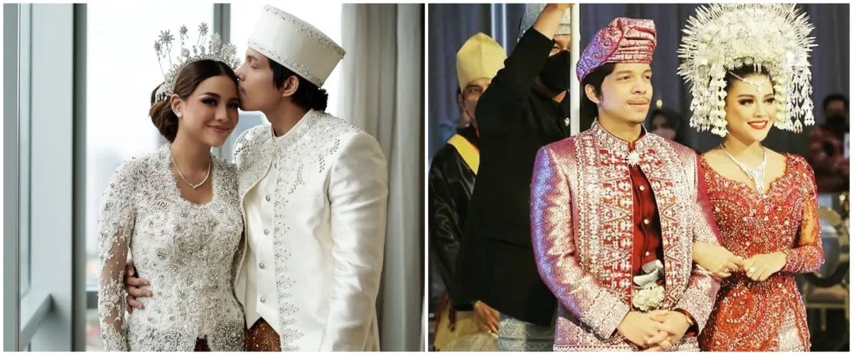 13 Momen syukuran pernikahan Atta dan Aurel, bertema Padang Gatsby