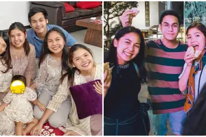 10 Potret kompak Anissa Aziza dan empat adik Raditya Dika, ipar goals