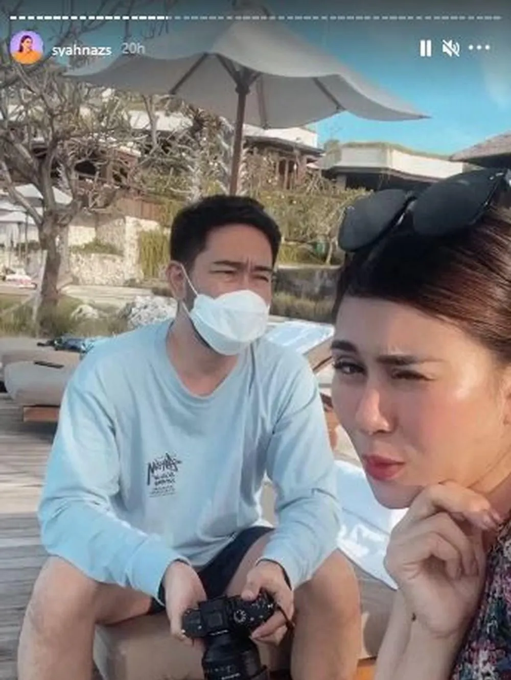 Syahnaz dan jeje liburan ke bali Instagram Syahnaz dan jeje liburan ke bali Instagram