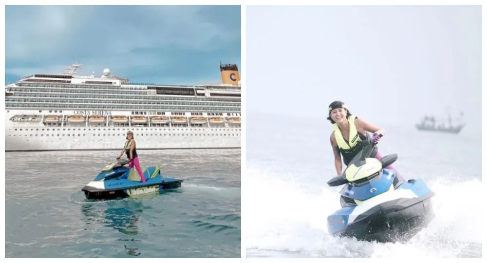 selebgram main jetski istimewa