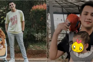8 Momen Rizky Alatas momong anak, bukti ayah idaman