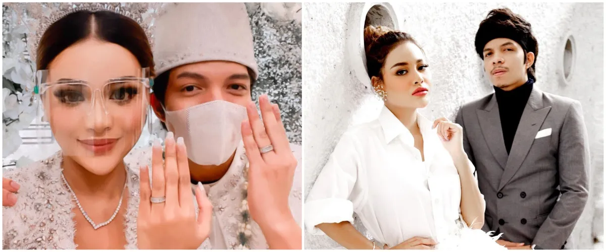 Potret selfie pertama 5 seleb usai jadi suami-istri, bikin baper