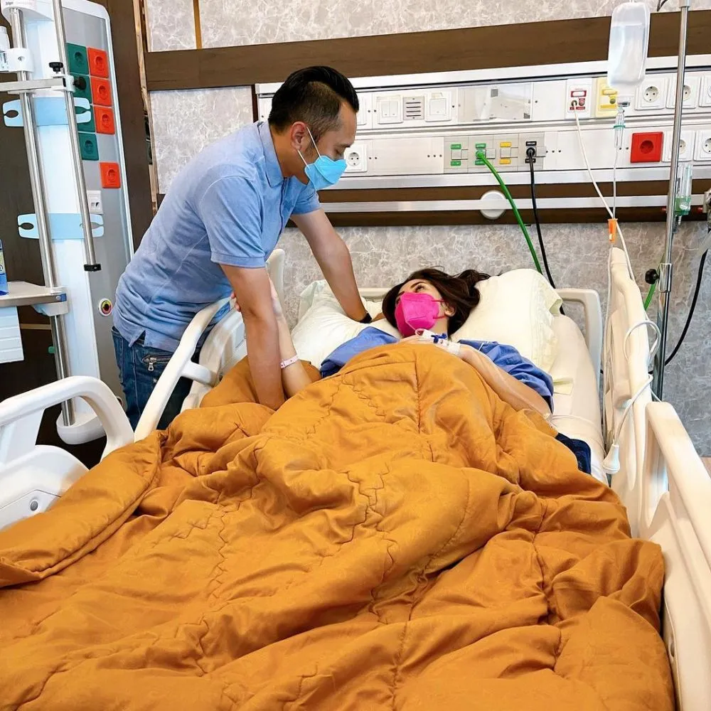 Aliya Rajasa operasi empedu © Instagram Aliya Rajasa operasi empedu © Instagram