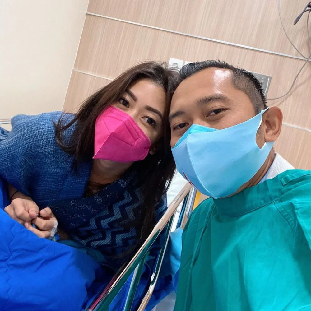 Aliya Rajasa operasi empedu © Instagram Aliya Rajasa operasi empedu © Instagram