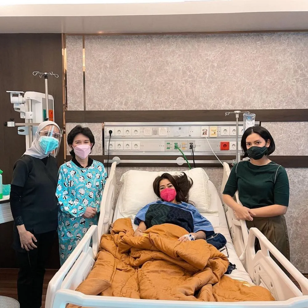 Aliya Rajasa operasi empedu © Instagram Aliya Rajasa operasi empedu © Instagram