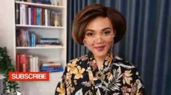 gaya rambut unik rina nose Instagram