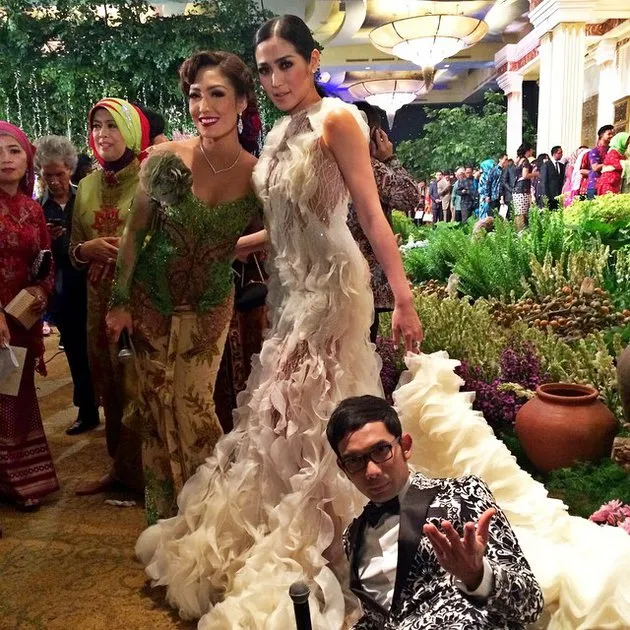 Jessica Iskandar kondangan © Instagram