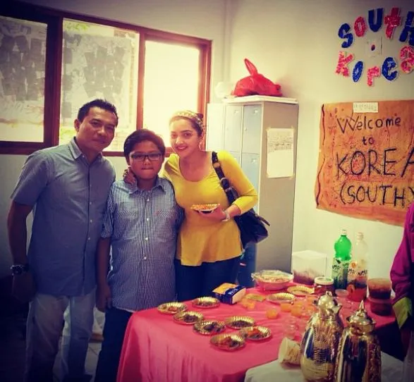 Azriel zaman sekolah © 2021 brilio.net