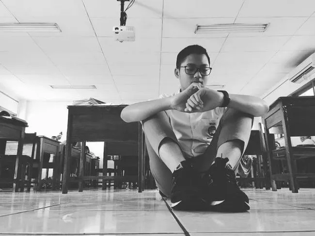 Azriel zaman sekolah © 2021 brilio.net