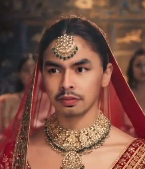 Potret wajah Wendy Cagur bak aktris bollywood © Instagram/@wendycagur