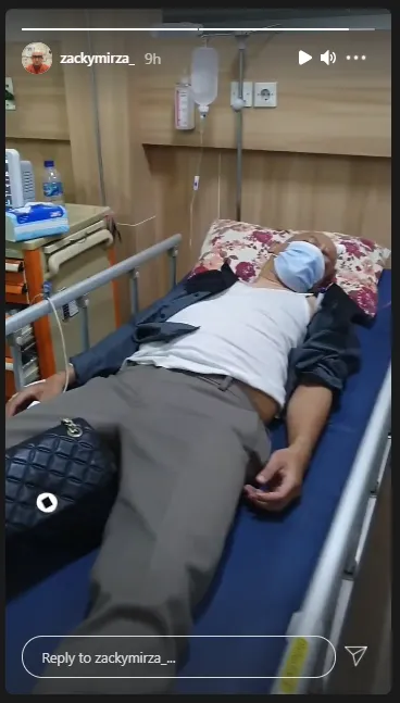 Kondisi terkini Ustaz Zacky Mirza Instagram Kondisi terkini Ustaz Zacky Mirza Instagram