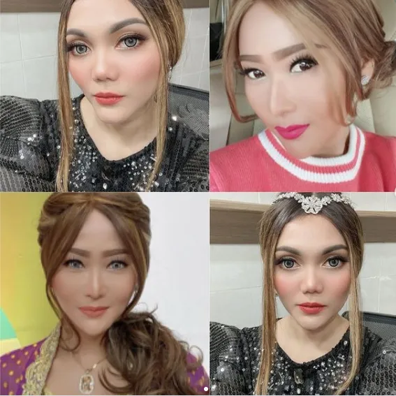 rina nose tiru gaya seleb lain © 2021 brilio.net
