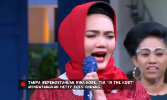 rina nose tiru gaya seleb lain © 2021 brilio.net