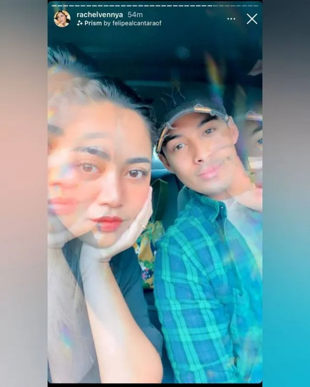 Potret Rachel Vennya dan Salim Nauderer Instagram Potret Rachel Vennya dan Salim Nauderer Instagram