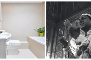 Bacaan doa masuk dan keluar kamar mandi lengkap beserta adabnya