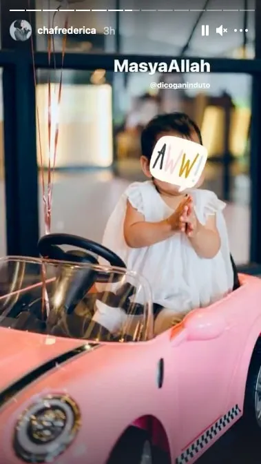 ultah anak Chacha Frederica © Instagram