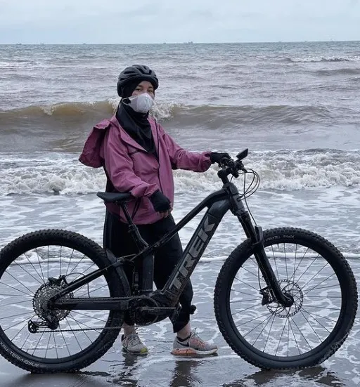 Gaya Chacha Frederica saat olahraga Instagram/@chafrederica Gaya Chacha Frederica saat olahraga Instagram/@chafrederica