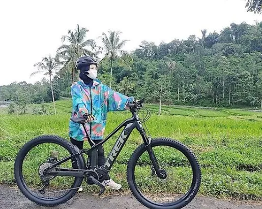 Gaya Chacha Frederica saat olahraga Instagram/@chafrederica Gaya Chacha Frederica saat olahraga Instagram/@chafrederica