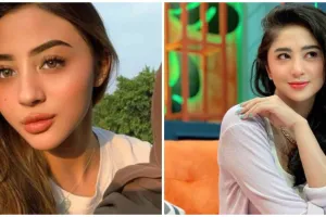 Berparas mirip, ini 9 adu gaya Margin Wieeherm dan Dewi Perssik