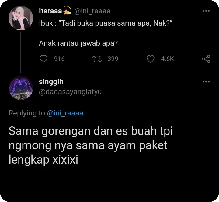 Jawaban menu buka puasa © Berbagai sumber Jawaban menu buka puasa © Berbagai sumber