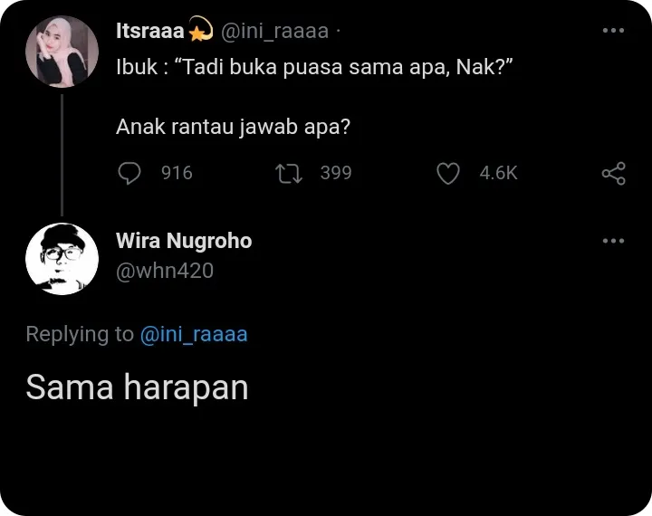 Jawaban menu buka puasa © Berbagai sumber Jawaban menu buka puasa © Berbagai sumber