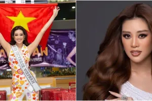 6 Potret Miss Universe Vietnam 2020 pakai APD di pesawat, tuai sorotan