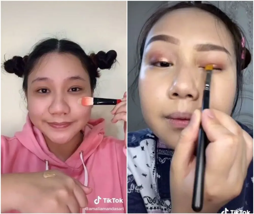 seleb TikTok mirip Sisca Kohl © 2021 brilio.net