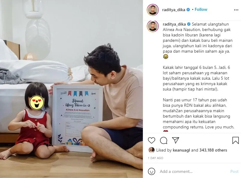 Anak seleb dapat kado tidak biasa dari berbagai sumber