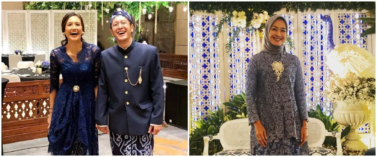 Gaya 8 Puteri Indonesia saat kondangan, anggun banget