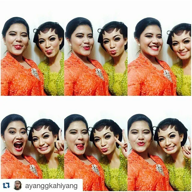 kekompakan Kahiyang dan Selvi © Instagram kekompakan Kahiyang dan Selvi © Instagram