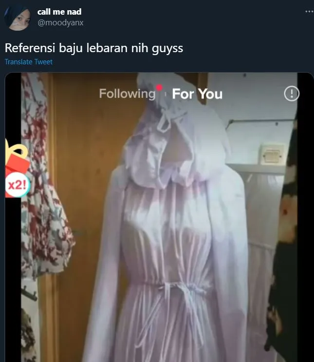 baju Lebaran nyeleneh © 2021 brilio.net baju Lebaran nyeleneh © 2021 brilio.net