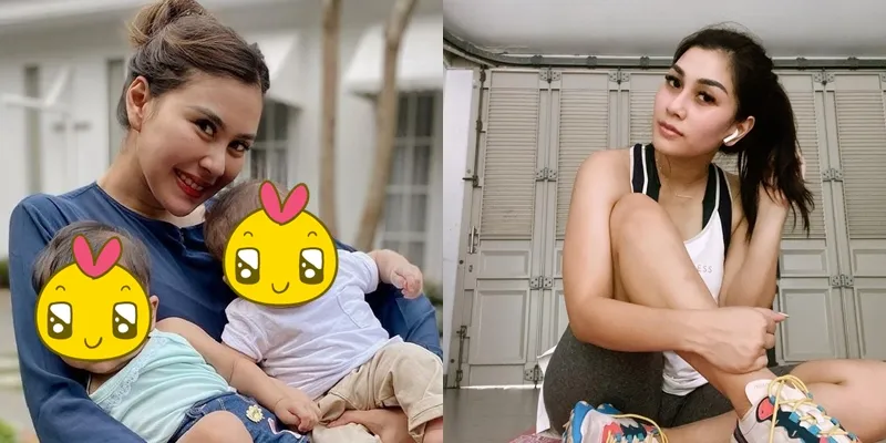 Syahnaz dan Nisya tanpa makeup © Instagram Syahnaz dan Nisya tanpa makeup © Instagram