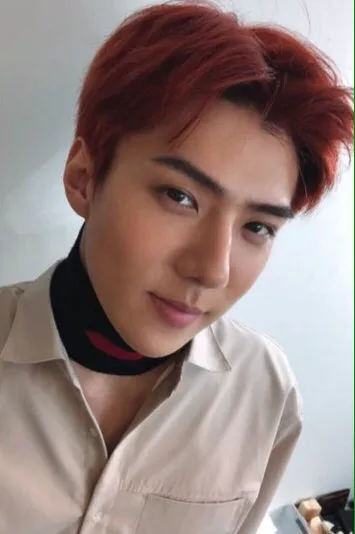 model rambut Sehun EXO © Instagram/@oohsehun