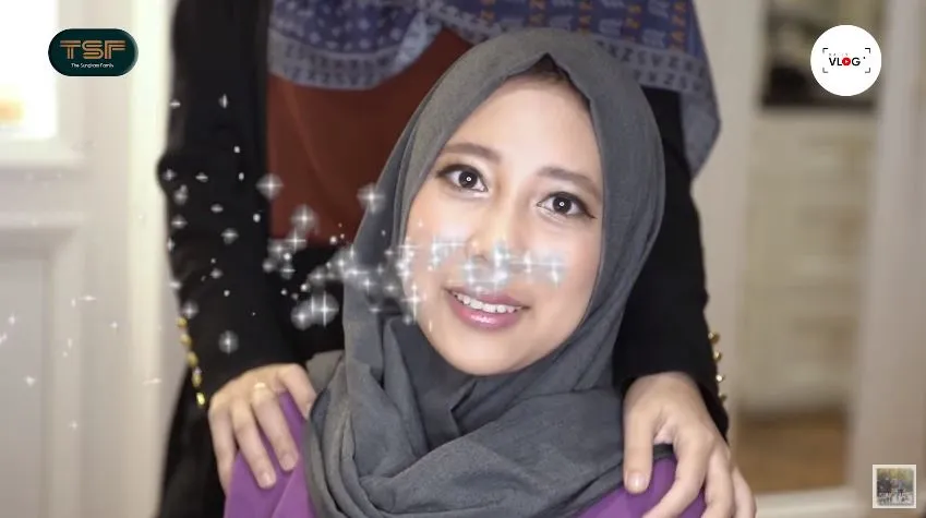 momen shireen dan zaskia sungkar make over art © YouTube momen shireen dan zaskia sungkar make over art © YouTube