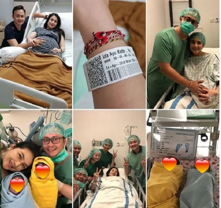 seleb usai melahirkan bayi kembar © 2021 brilio.net