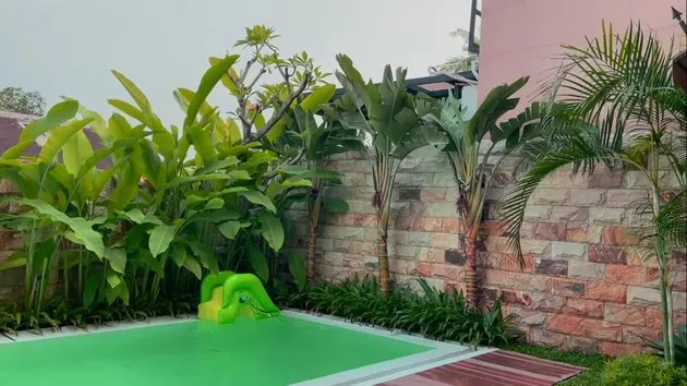 detail rumah Syahnaz Sadiqah © berbagai sumber detail rumah Syahnaz Sadiqah © berbagai sumber