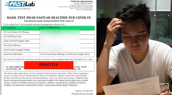 Paula Verhoeven covid dua kali © 2021 brilio.net Paula Verhoeven covid dua kali © 2021 brilio.net