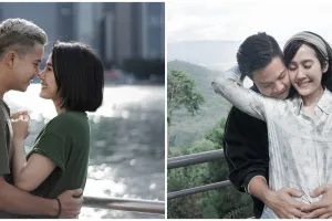 Hamil 8 bulan, ini 7 gaya maternity shoot Ardina Rasti