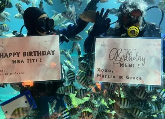 Momen liburan Titi DJ di Bali © Instagram/@ti2dj Momen liburan Titi DJ di Bali © Instagram/@ti2dj