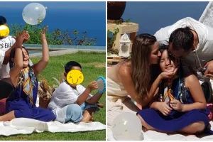 10 Momen pemotretan ulang tahun Mikhayla putri Nia Ramadhani di Bali